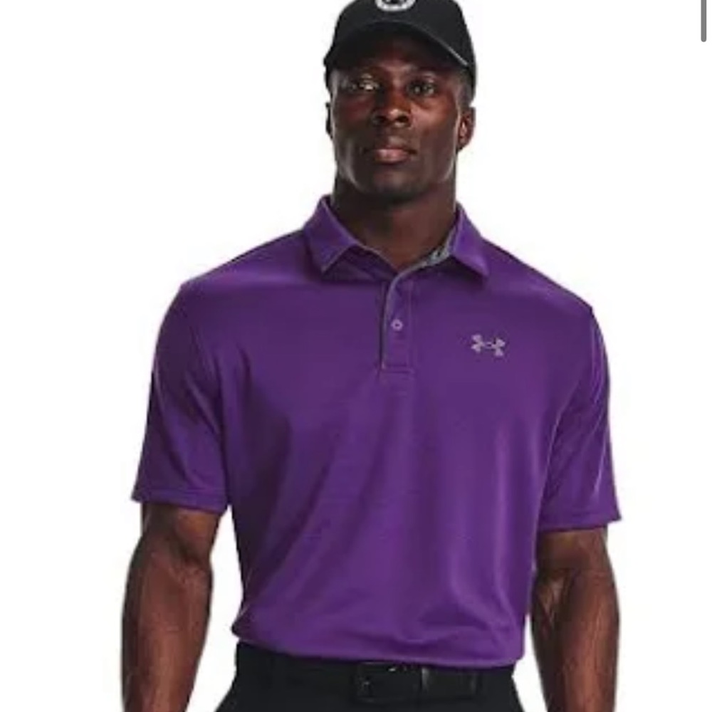 Under Armour Purple Polo
